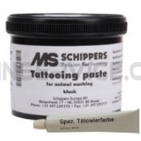 Татуировочная паста ms schippers 600 грамм, черная