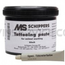 Татуировочная паста ms schippers 600 грамм, черная